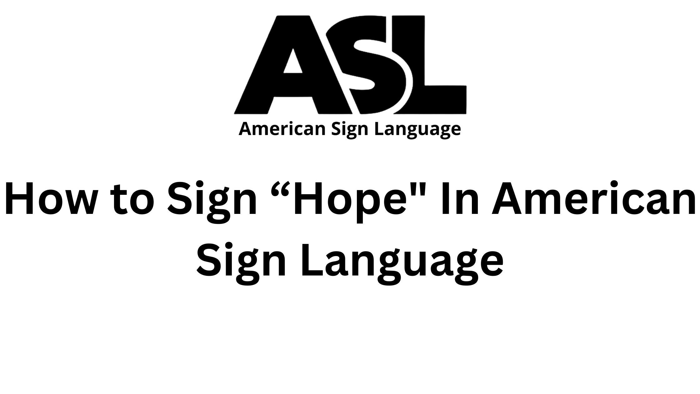 ASL Font: ASL Handshapes